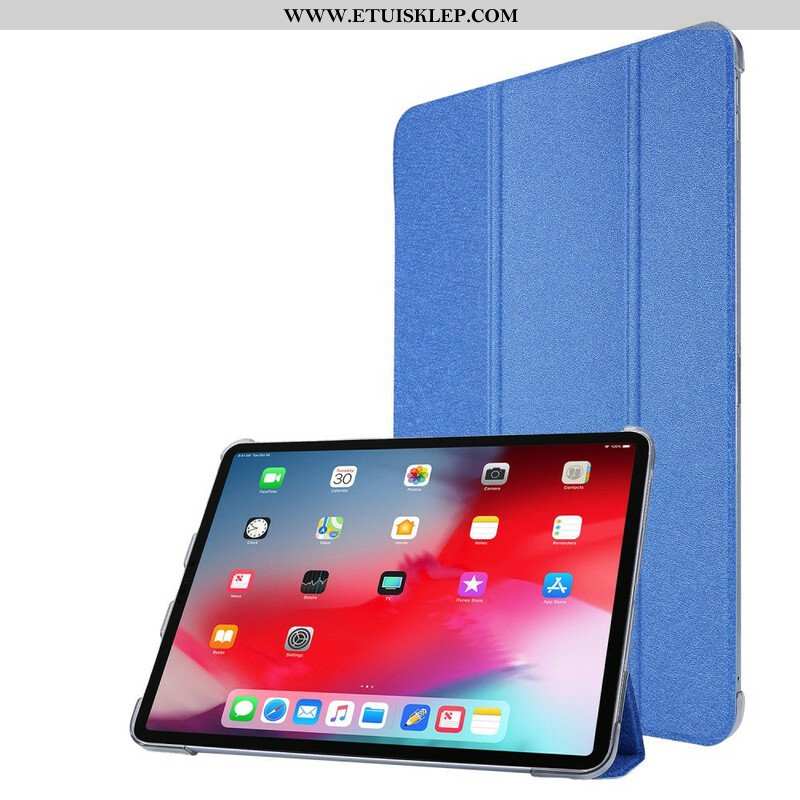 Etui Na Telefon do iPad Pro 12.9" (2022) Jedwabna Tekstura Sztucznej Skóry